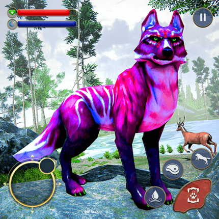 Wolf Sim: Offline Animal Games Image