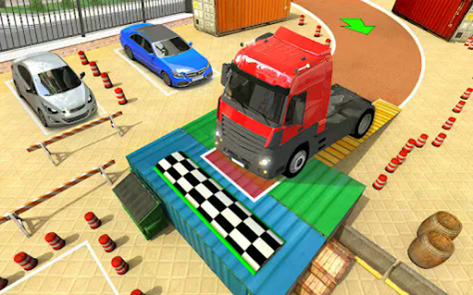 Hard Truck Parking Truck Games screenshot