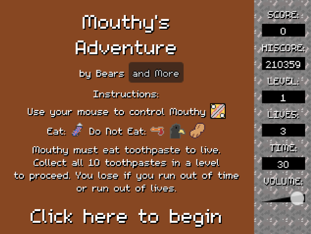 Games like Mouthy's Adventure
