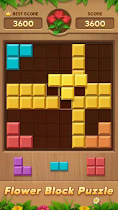Block Blast Flower Image