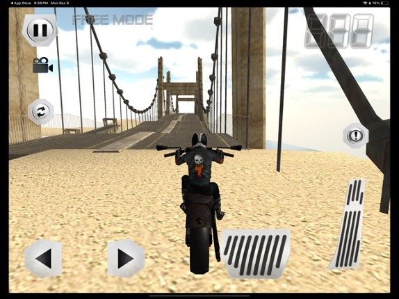 Motorcycle Simulator 3D screenshot
