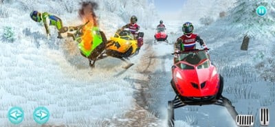 Snowmobile Bike Racing Fever Image