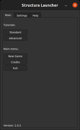 Structura screenshot