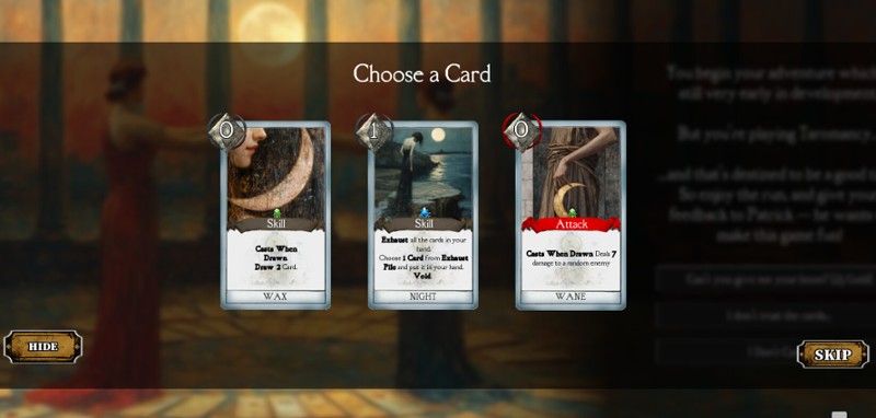 Taromancy screenshot