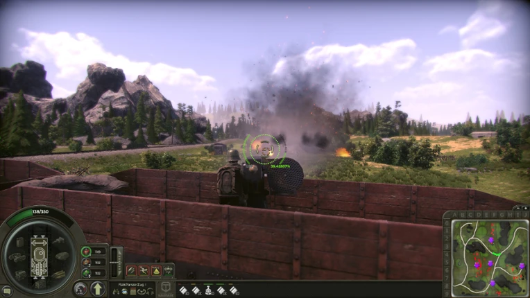 Armored Train Warfare screenshot