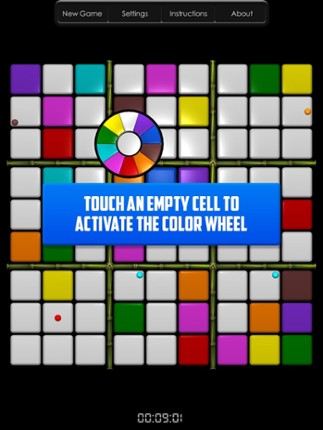 Color Sudoku screenshot