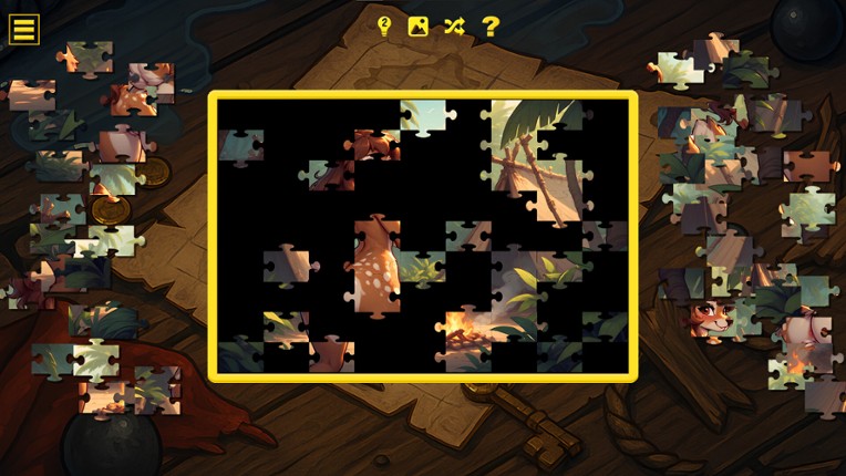 Furry Pirate Jigsaw screenshot