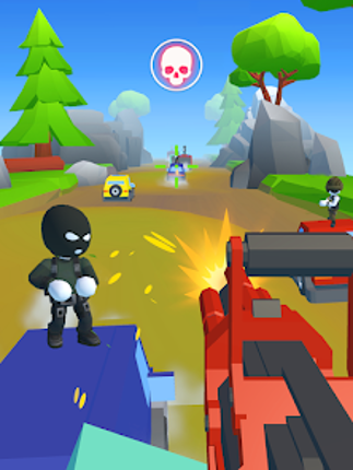 Car Race Shooter screenshot