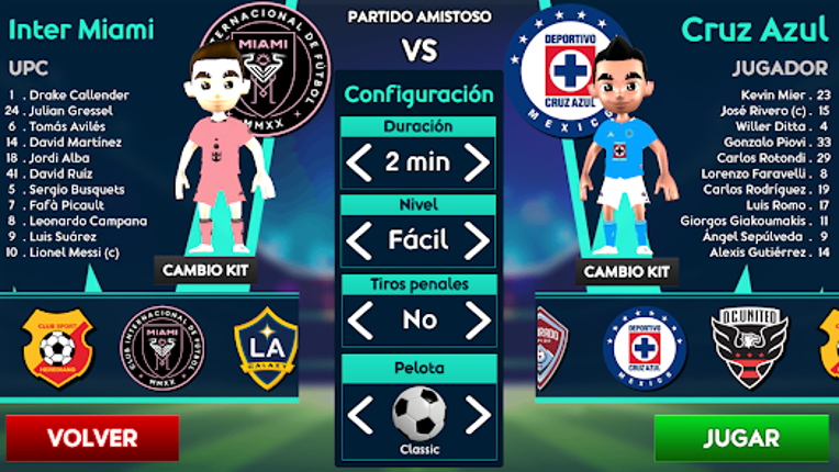 Copa Campeones Juego de fútbol screenshot