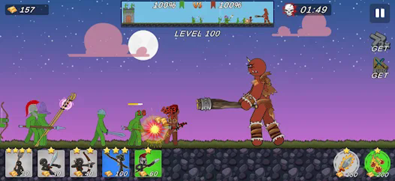 Stick Ragdoll Battle Simulator screenshot