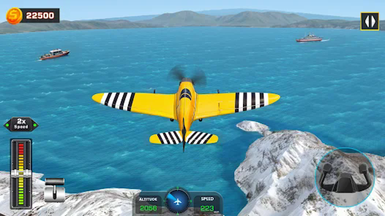 Flying Simulator Pilot Game 3D screenshot