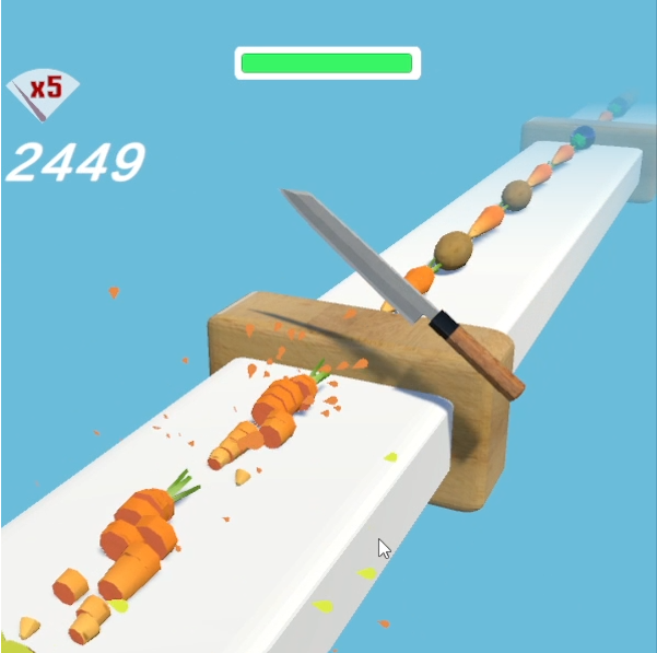 Games like Slice Vegetables