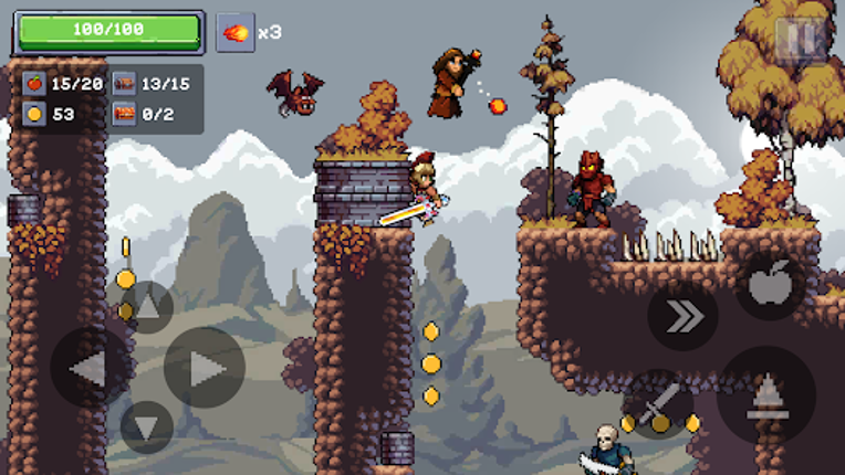 Apple Knight 2: Action Game screenshot