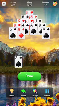 Pyramid Solitaire screenshot