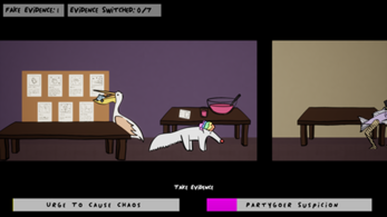 Garden Chair Crashes  A Party To Tamper With Evidence Image