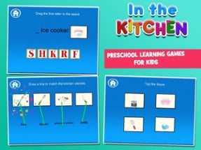 In the Kitchen Flash Cards for Kids Image