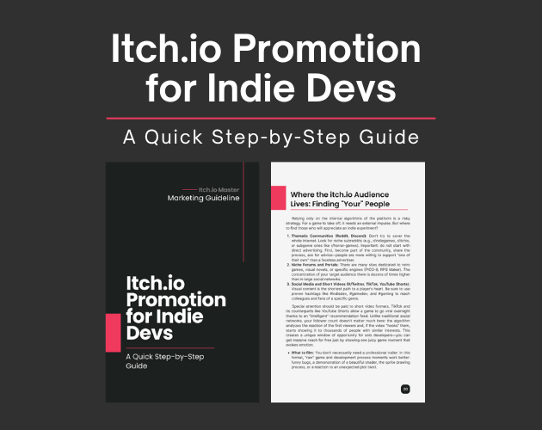 Itch.io Promotion for Indie Devs: A Quick Step-by-Step Guide Image