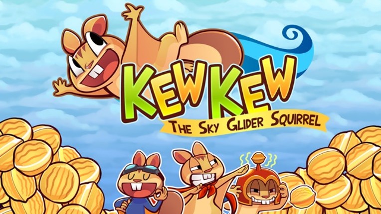 Kew Kew - The Crazy & Nuts Flying Squirrel Game screenshot