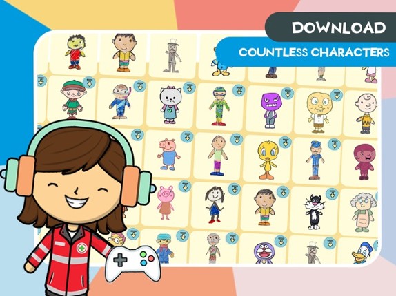 Lila's World:Halloween Games screenshot