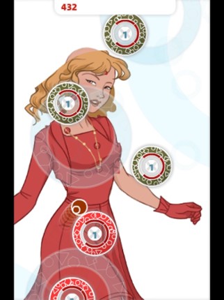 Pretty girl bubble Image