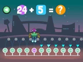 Robo Math Number Line Galaxy Image