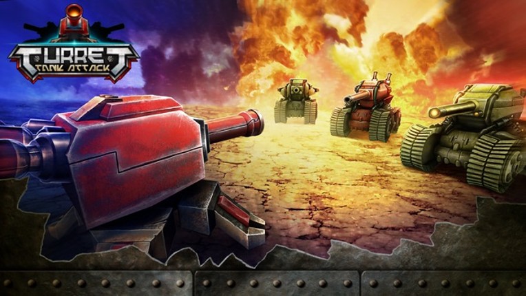 Turret Tank Attack - Skill Shoot-er Tower Defense Game Lite screenshot