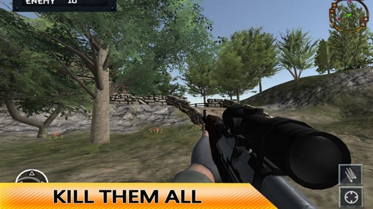 US Military Sniper Shoot War screenshot