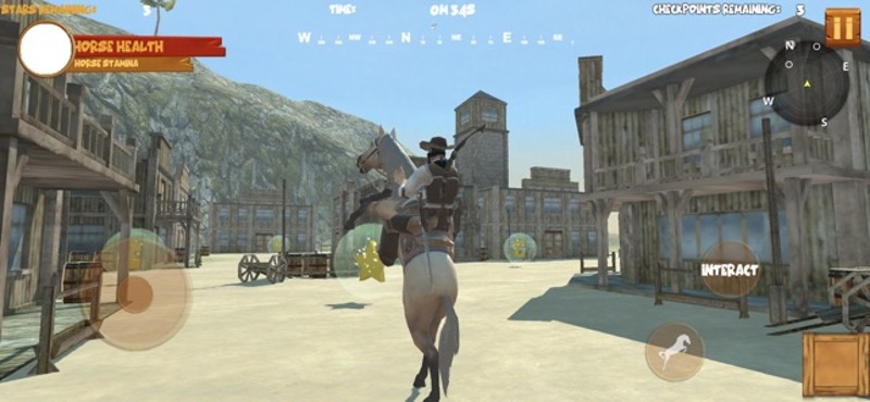 Wild West Cowboy Horse Rider screenshot