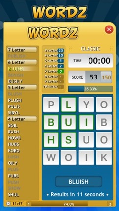 Wordz screenshot