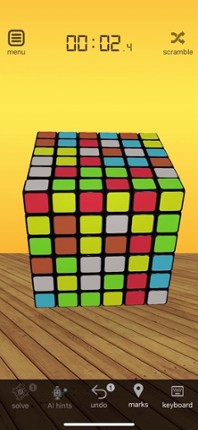 3D Rubik's Cube Solver Image