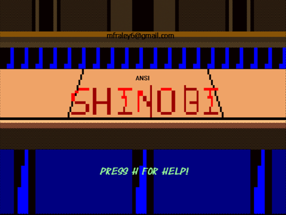 ANSI Shinobi Game Cover