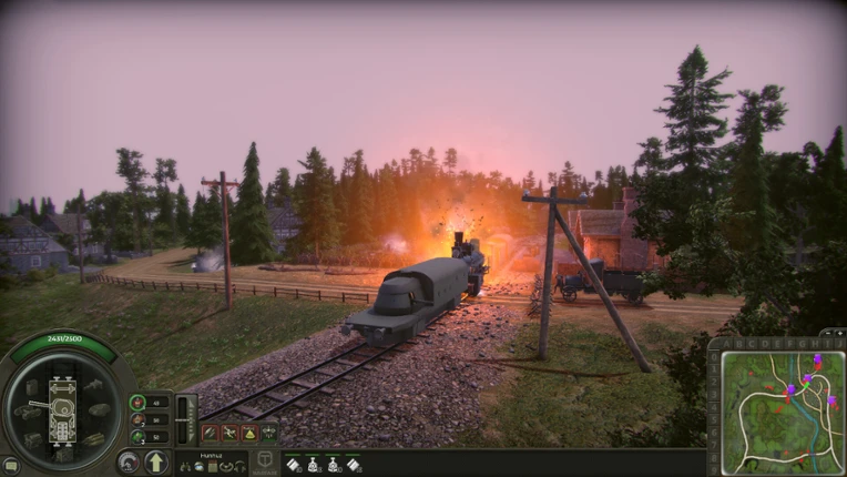 Armored Train Warfare Image