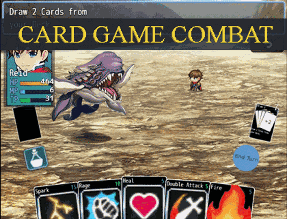 Card Game Combat - RPG Maker MV/MZ Plugin Game Cover