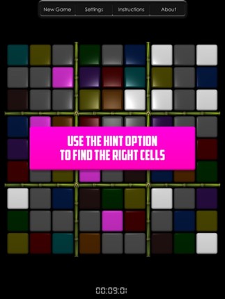 Color Sudoku screenshot