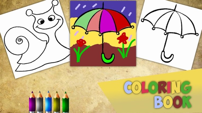 Coloring book for litle baby HD. Lite Image
