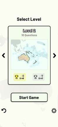 Countries of Oceania Quiz screenshot