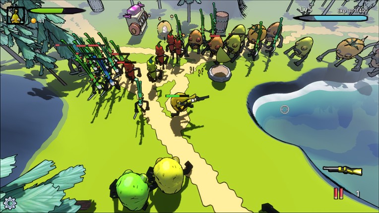 Crazy Fruit Shooter screenshot