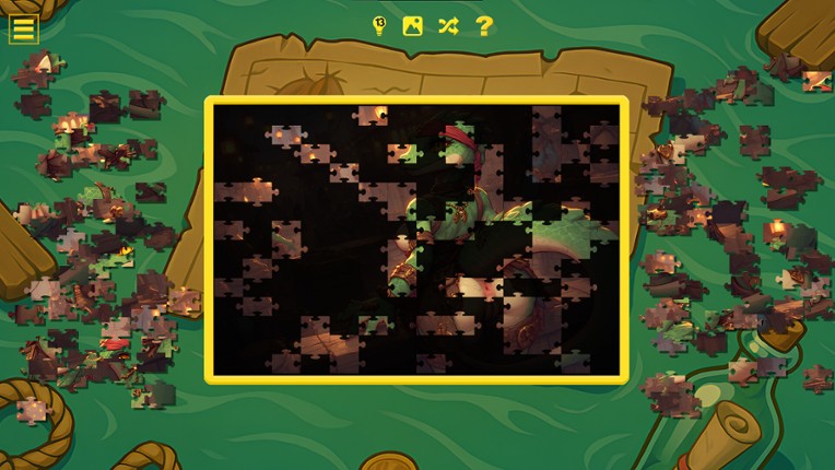 Furry Pirate Jigsaw screenshot