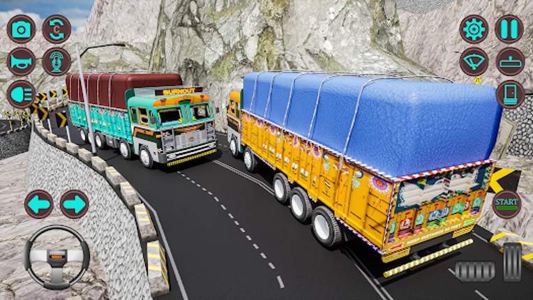 Indian Truck Offroad Cargo Sim screenshot