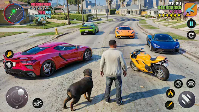 Open World Gangster Driving 3D screenshot