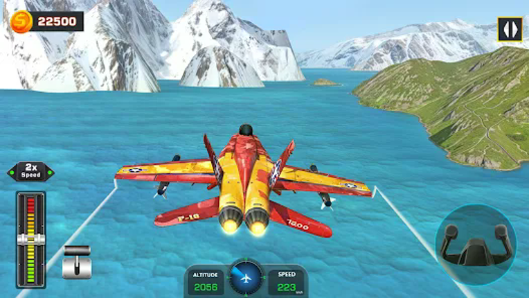 Flying Simulator Pilot Game 3D screenshot