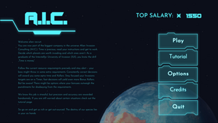 Alien Invasion Consultant Image