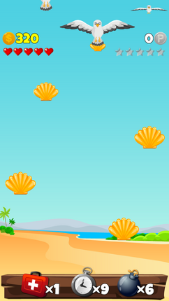 Birds and Shells Image