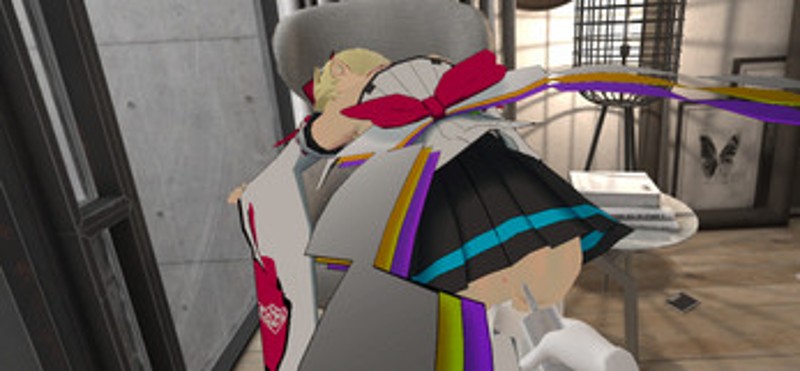 VR Girlfriend Touching Image