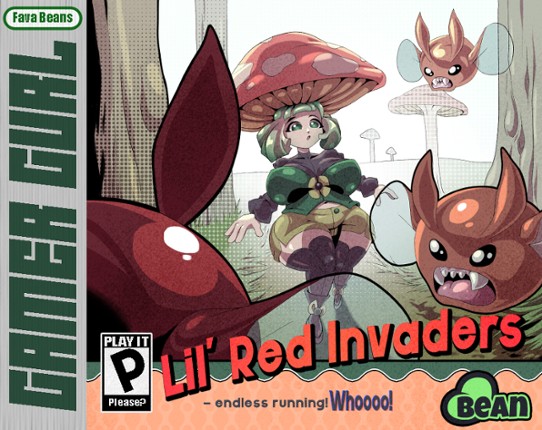 Lil' Red Invaders Game Cover