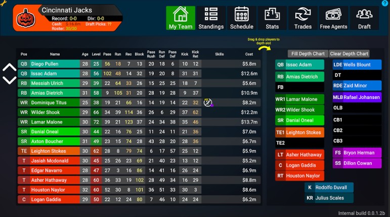Head Coach Tactics screenshot