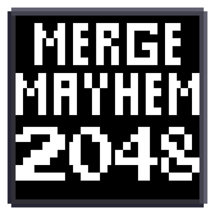 Merge Mayhem 2048 Game Cover