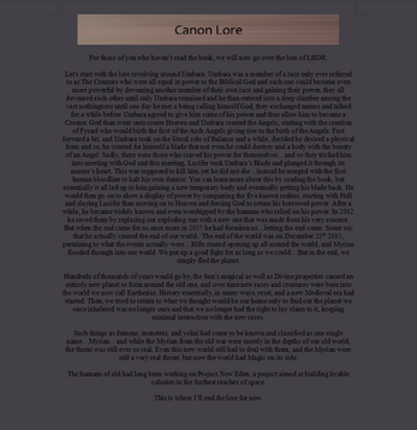 Official Lifeless Beyond Death Player's Guide Image