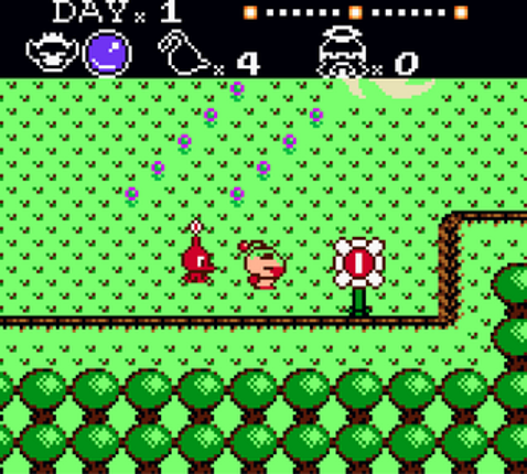 Pikmin: Demade (GBC) screenshot