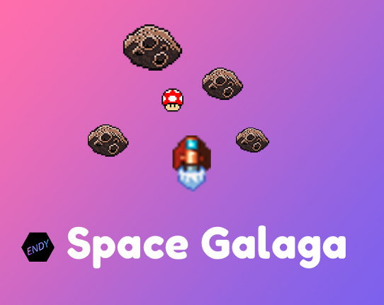 Space Galaga Game Cover